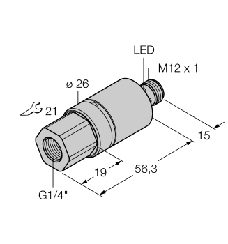 Turck PC001V-201-2UPN8X-H1141 