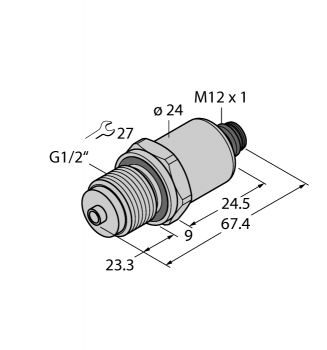 Turck PT1.6R-1008-I2-H1143/X 