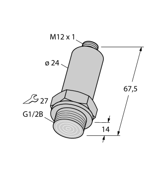 Turck PT025R-29-LI3-H1140 