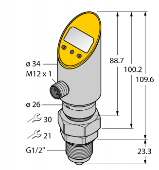 Turck PS0.25V-508-LI2UPN8X-H1141/3GD 