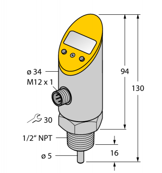 Turck TS-530-LI2UPN8X-H1141-L016 