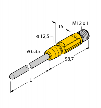 Turck TTM-206.35A-CF-LIUPN-H1140-L200 